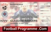 HZVV v Glasgow Rangers 2000 – Football Ticket Holland