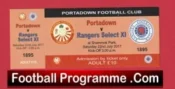 Portadown v Glasgow Rangers 2017 – Football Ticket