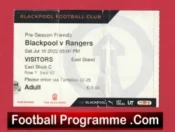 Blackpool v Glasgow Rangers 2022 – Football Ticket