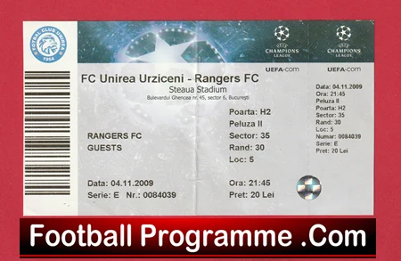 Villarreal v Glasgow Rangers 2018 - Football Ticket Europa Spain - Image 2