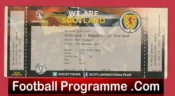 Scotland v Ireland 2014 – Football Ticket