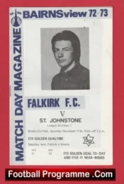 Falkirk v St Johnstone 1972 – Alex Ferguson Player