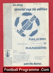 Falkirk v Glasgow Rangers 1972 – Alex Ferguson Player