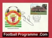 Manchester United Bryan Robson Autographed Signed FDC 1987