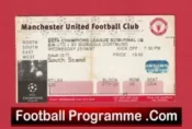 Manchester United v Borussia Dortmund 1997 – Football Ticket Semi Final