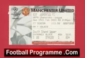 Manchester United v Juventus 2003 – Football Ticket