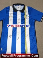 Wigan Athletic Multi Signed Autographed Football Shirt 2014 2015