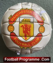 Manchester United Multi Signed Football Ball 1990s Ferguson Cantona Beckham