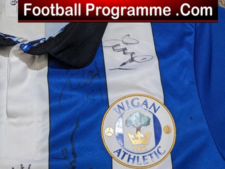 Wigan Athletic Multi Signed Autographed Football Shirt 2014 2015 - Image 6