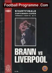 Brann v Liverpool 1997 – ECWC Football Programme
