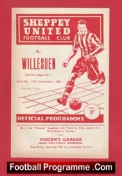 Sheppy United v Willesden 1960
