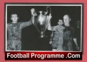 Manchester United Multi Autograph Signed Picture Charlton plus Cup Winners