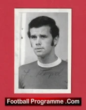 Manchester United Frank Kopell Autograph Signed Picture 1960s