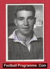 Manchester United Jackie Blanchflower Autograph Signed Picture 1950s