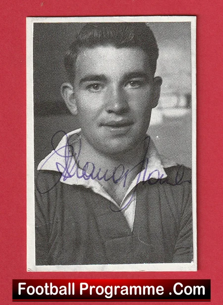 Manchester United Jackie Blanchflower Autograph Signed Picture 1950s - Image 2