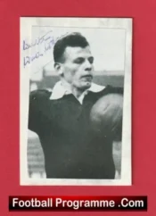 Manchester United Walter Winterbottom Autograph Signed Picture 1930s