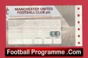 Manchester United v Everton 1996 – Match Ticket