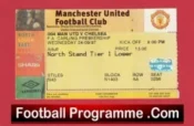 Manchester United v Chelsea 1997 – Football Ticket