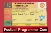 Manchester United v Chelsea 1997 – Football Ticket