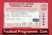 Manchester United v Liverpool 1995 – Football Ticket