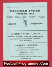 Harefield United v Crown & Manor 1971 – Spartan League