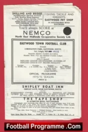 Eastwood Town v Sutton Town 1975