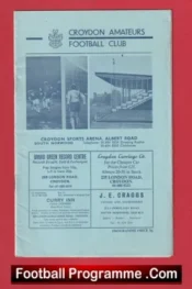Croydon Amateurs v Maidenhead 1973