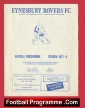 Eynesbury Rovers v Royston Town 1977 – East Anglia Cup