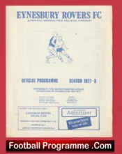 Eynesbury Rovers v Royston Town 1977 – East Anglia Cup