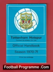 Tottenham Hotspur Spurs Official Handbook 1970 – 1971