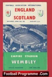 England v Scotland 1961 – The Score was 9 – 3
