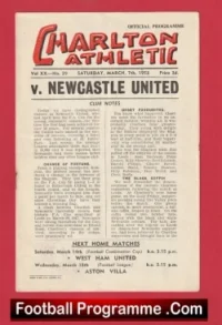 Charlton Athletic v Newcastle United 1953