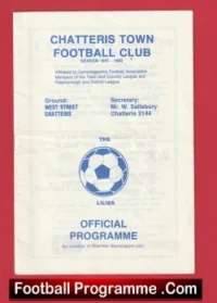 Chatteris Town v Colchester United 1981