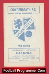 Cowdenbeath v Falkirk 1970 – Alex Ferguson