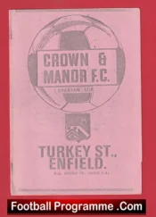 Crown Manor v Holbeach 1980s ?
