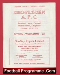 Droylsden v Hyde 1972