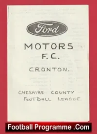 Ford Motors v Atherton Collieries 1980 – Cronton Cheshire