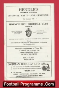 Hornchurch v Southall 1965