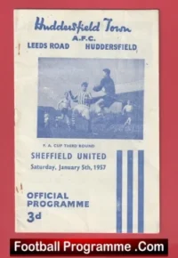 Huddersfield Town v Sheffield United 1957 – Denis Law