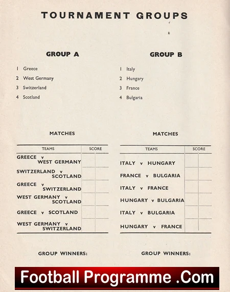 International Youth Football Tournament 1963 - Wembley London - Image 4