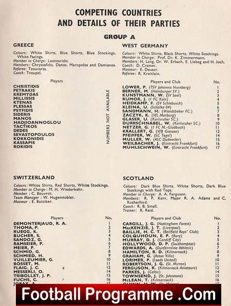 International Youth Football Tournament 1963 - Wembley London - Image 6