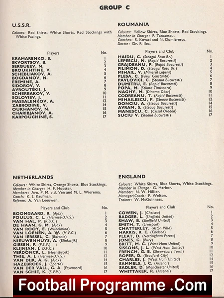 International Youth Football Tournament 1963 - Wembley London - Image 7
