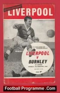 Liverpool v Burnley 1963