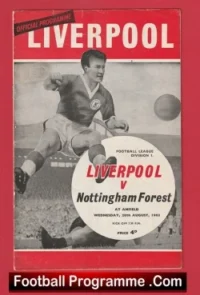 Liverpool v Nottingham Forest 1963