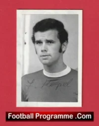 Manchester United Frank Kopell Autograph Signed Picture 1960s