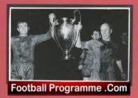 Manchester United Multi Autograph Signed Picture Charlton plus Cup Winners