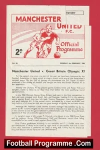 Manchester United v Great Britain Olympic XI 1964 – Friendly