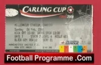 Manchester United v Wigan Athletic 2006 – FA Cup Final Match Ticket