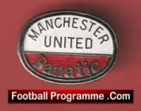 Manchester United Vintage Football Badge Man Utd Badge 1960s