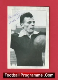 Manchester United Walter Winterbottom Autograph Signed Picture 1930s
